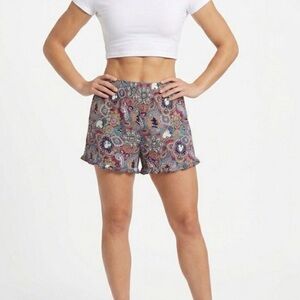 Disney Parks Mickey Mouse Ruffled Shorts Sz L